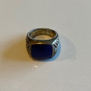 David Yurman Men’s Lapis Signet Ring